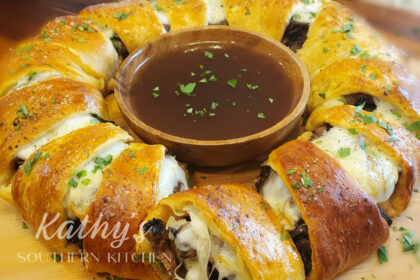 French Dip Crescent Ring