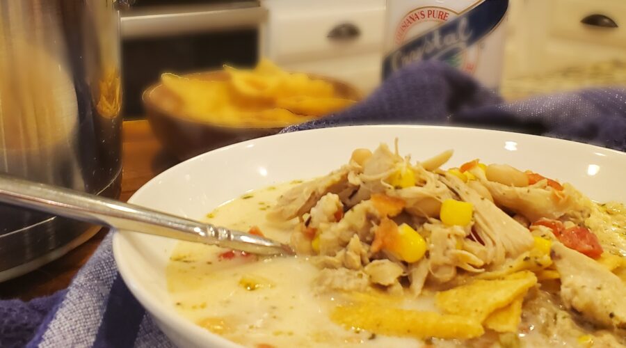 Delicious, light and hearty White Chili